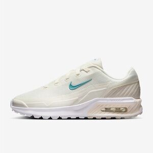 Nike Air Max Bia Women's Cream and Teal Sneakers
